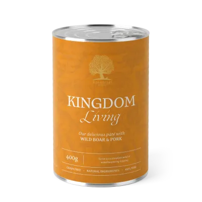 Pâtée KINGDOM LIVING 400gr